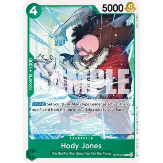 Hody Jones (OP15-033) - Adventure on Kami's Island