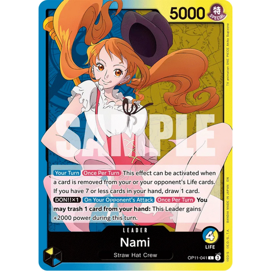 Nami (041) (OP11-041) - A Fist of Divine Speed