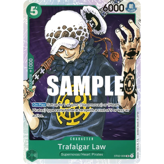 Trafalgar Law (ST02-009) - Starter Deck 2: Worst Generation Foil