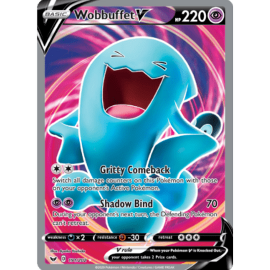 Wobbuffet V (191/202) [Sword & Shield: Base Set]