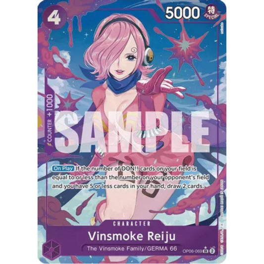 Vinsmoke Reiju (OP06-069) (Alternate Art) (OP06-069) - Premium Booster -The Best- Foil