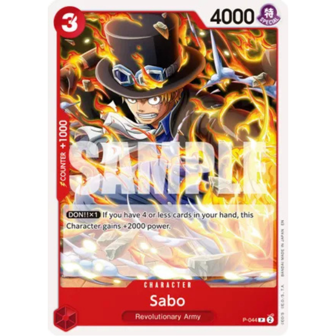Sabo - P-044 (Reprint) (P-044) - Premium Booster -The Best- Vol. 2