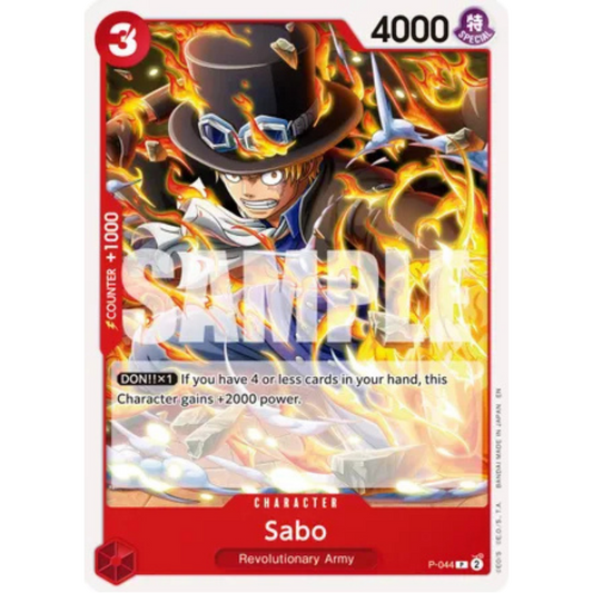 Sabo - P-044 (Reprint) (P-044) - Premium Booster -The Best- Vol. 2