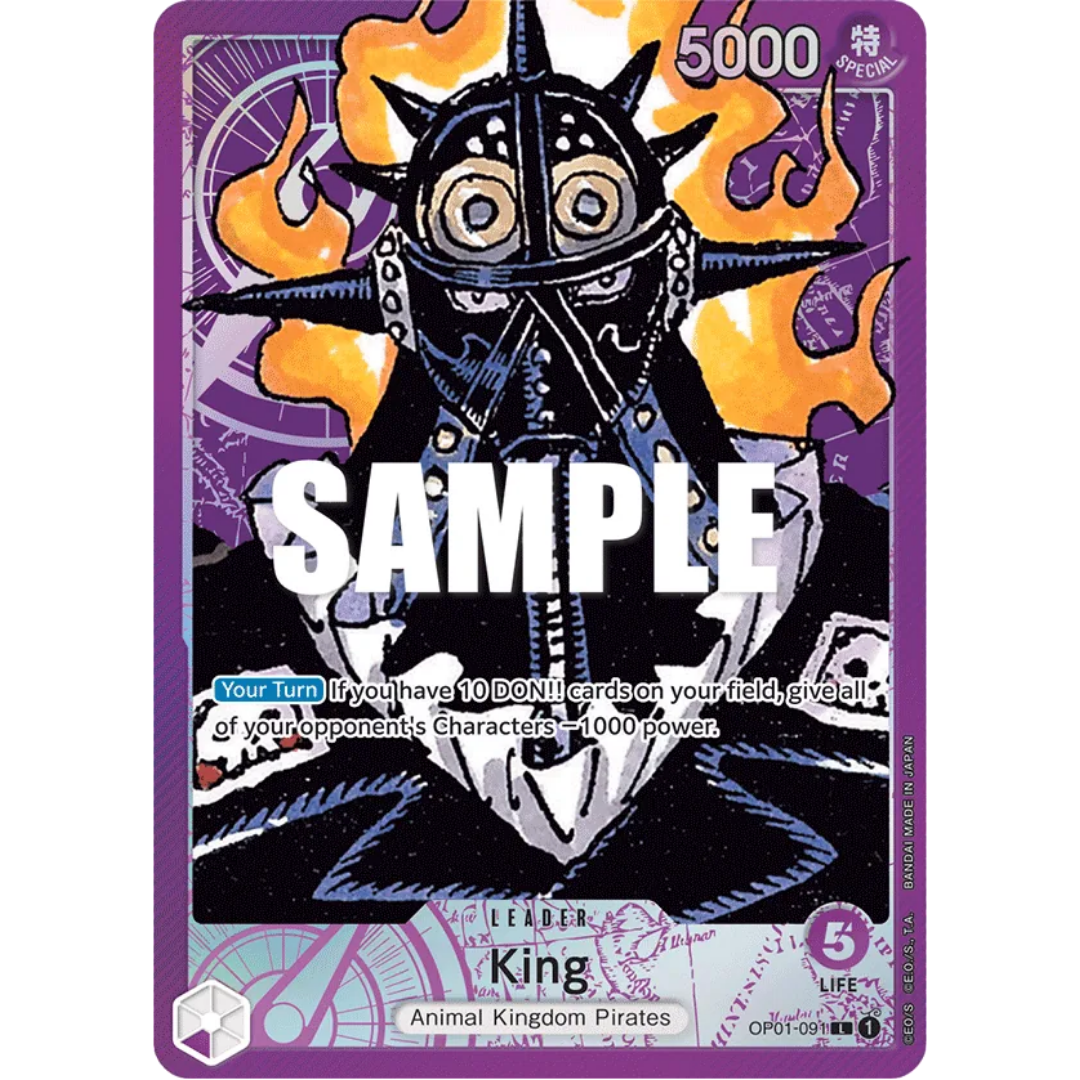 King (091) (Parallel) (OP01-091) - Romance Dawn Foil