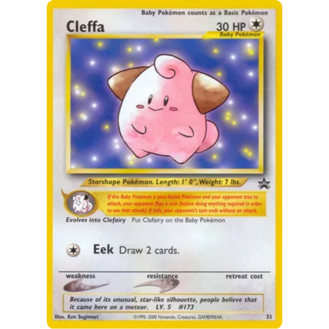 Cleffa 031/53  WoTC Promo - Promo