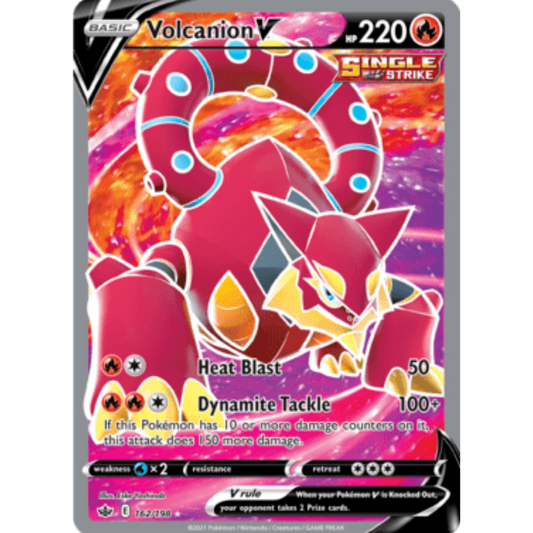 Volcanion V (162/198) [Sword & Shield: Chilling Reign]