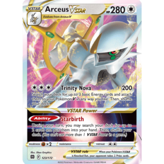Arceus VSTAR (123/172) [Sword & Shield: Brilliant Stars]