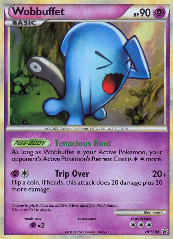 Wobbuffet HGSS04  - Holofoil HGSS Promos - Promo