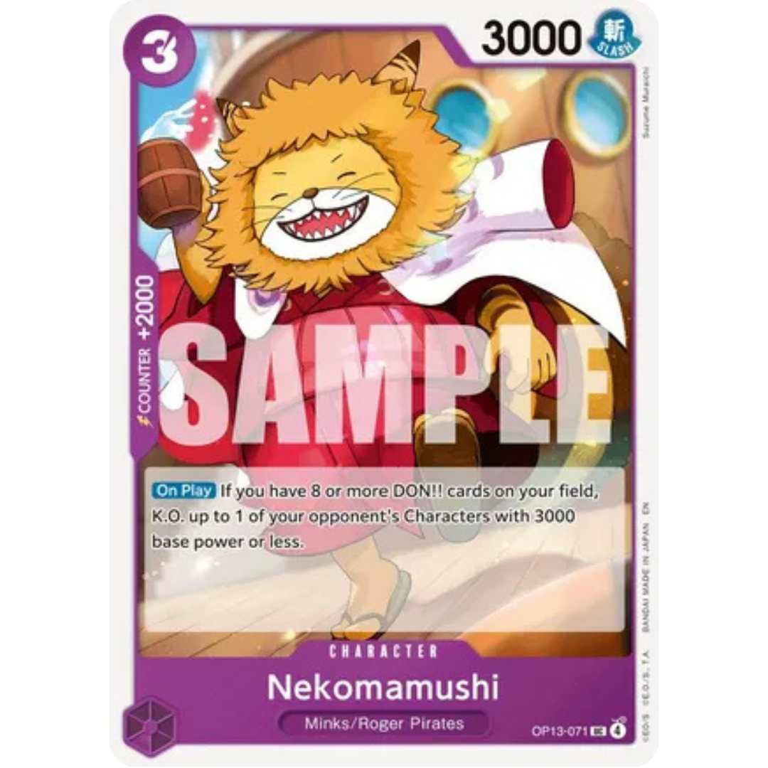 Nekomamushi (OP13-071) - Carrying On His Will