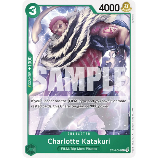 Charlotte Katakuri (ST16-003) - Starter Deck 16: GREEN Uta