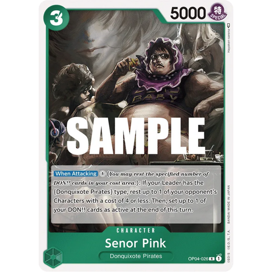 Senor Pink (OP04-026) - Kingdoms of Intrigue Foil