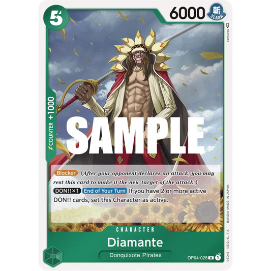 Diamante (OP04-028) - Kingdoms of Intrigue Foil