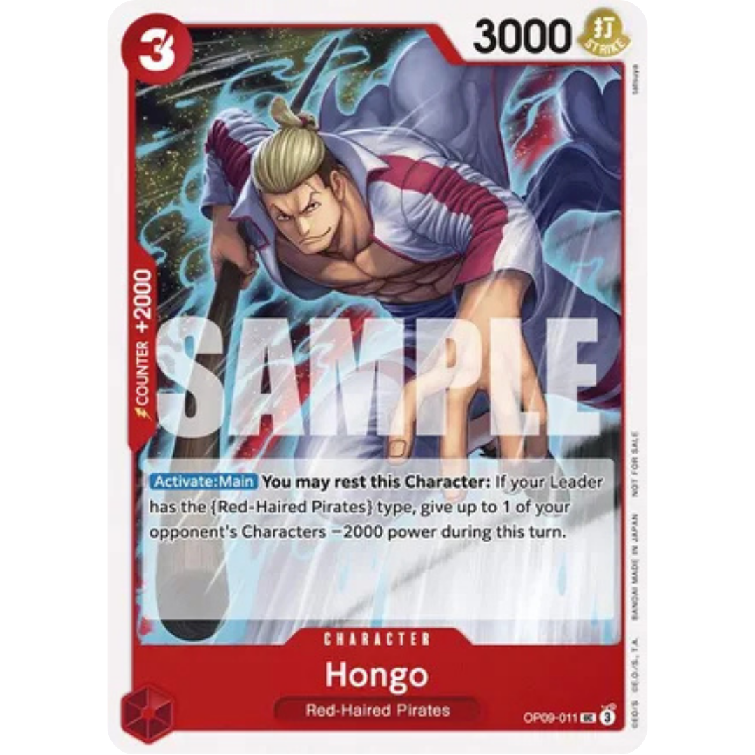 Hongo (Tournament Pack 2025 Vol. 2) (OP09-011) - One Piece Promotion Cards