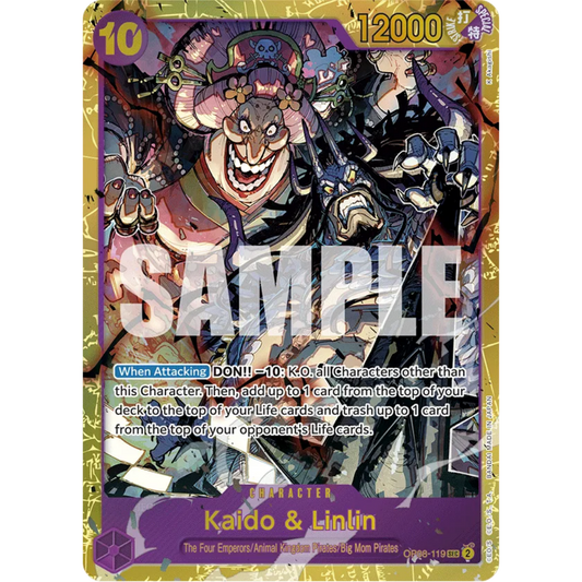 Kaido & Linlin (OP08-119) - Two Legends Foil