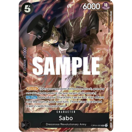 Sabo (Sealed Battle 2023 Vol. 1) (OP04-083) - One Piece Promotion Cards Foil