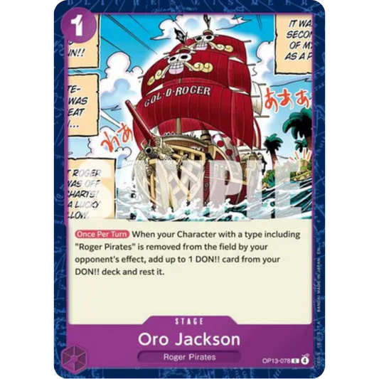 Oro Jackson (OP13-078) - Carrying On His Will