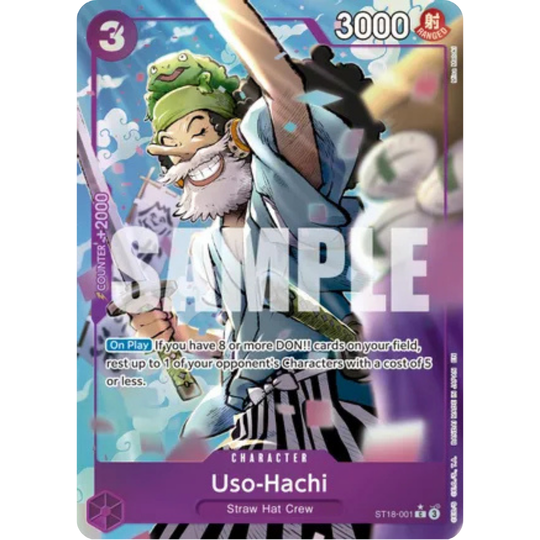 Uso-Hachi (Alternate Art) (ST18-001) - Premium Booster -The Best- Vol. 2 Foil