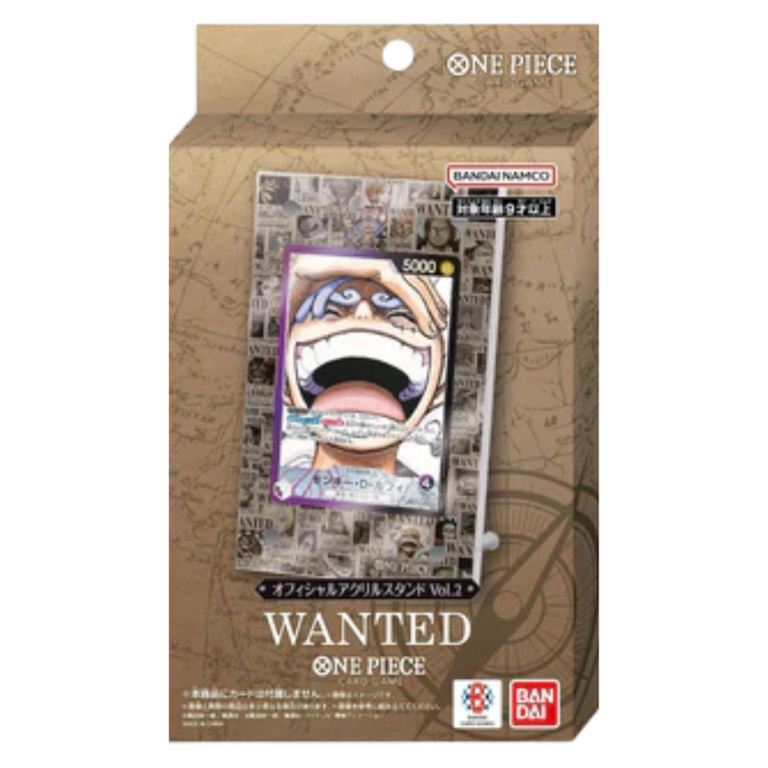 One Piece Card Game Official Acrylic Card Stand Vol.2 - WANTED