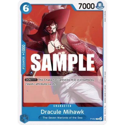 Dracule Mihawk (Sealed Battle Kit Vol. 1) (P-052) - One Piece Promotion Cards