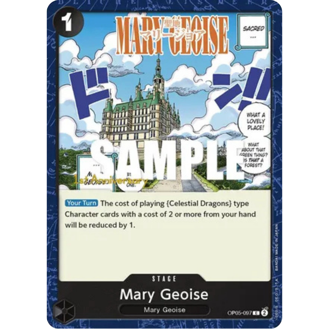 Mary Geoise (OP05-097) - Awakening of the New Era: 1st Anniversary Tournament Cards