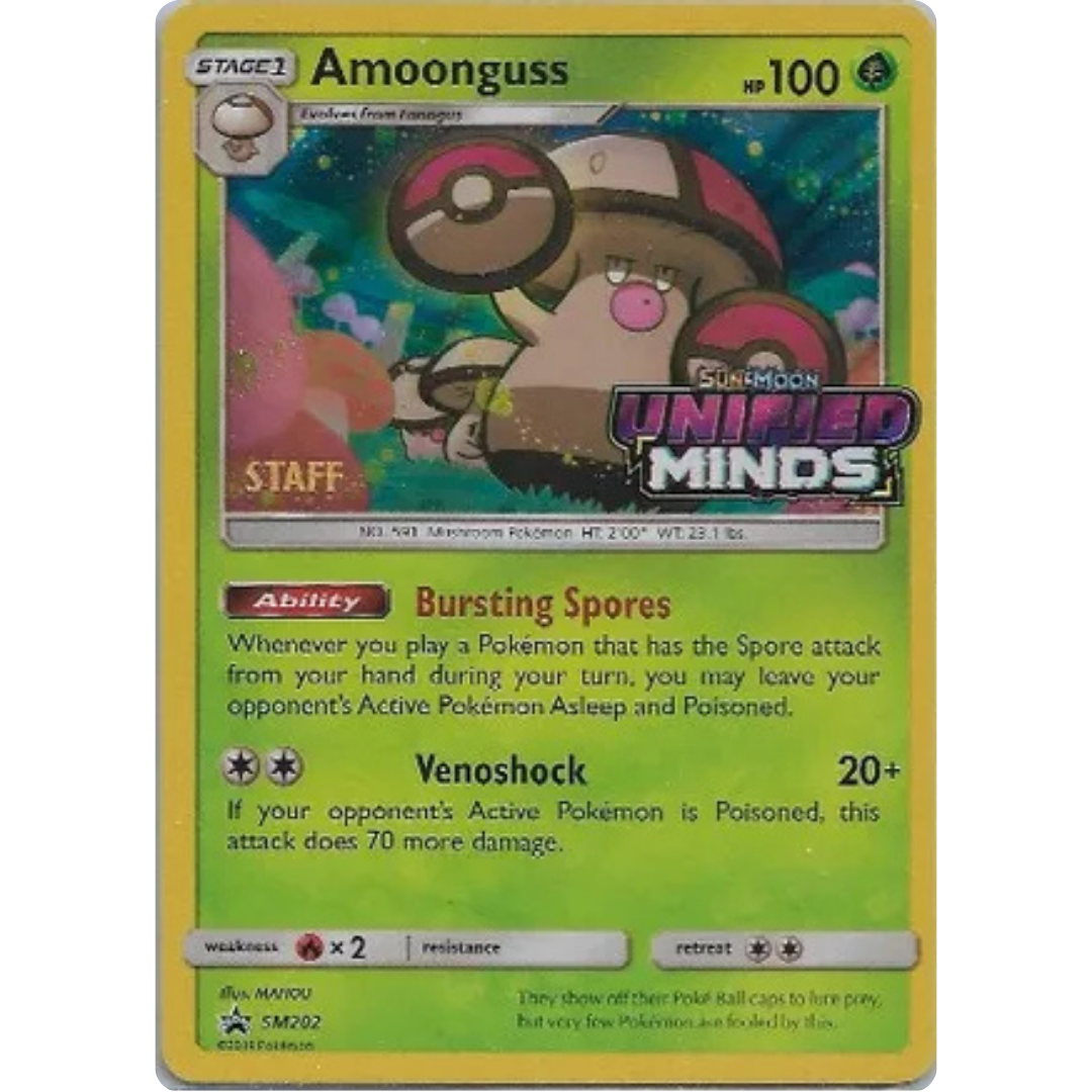 Amoonguss - SM202 (Prerelease) [Staff]  - Holofoil SM Promos - Promo