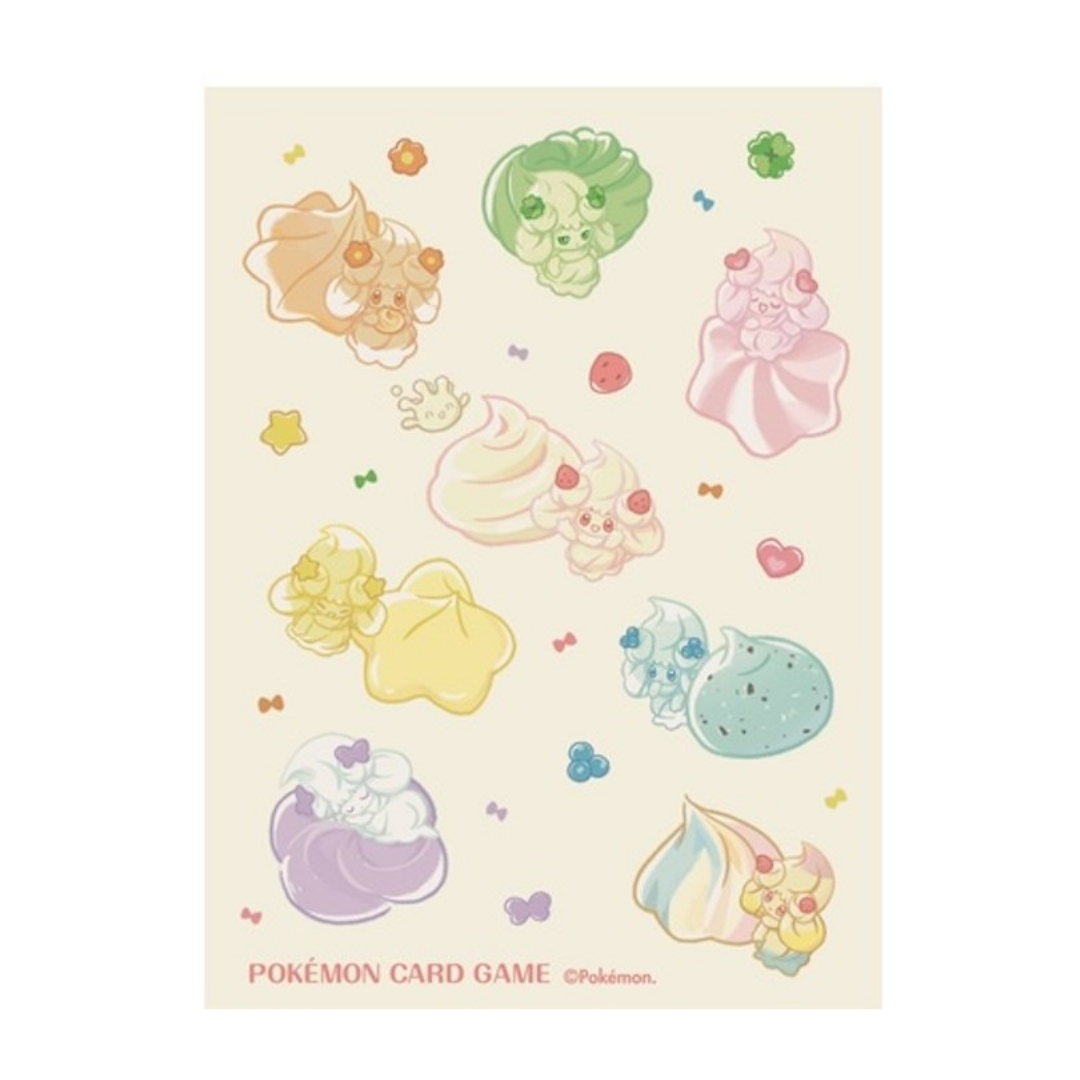 Card Sleeves - Alcremie a la mode (64-Pack) (Pokemon Center Japan Exclusive)