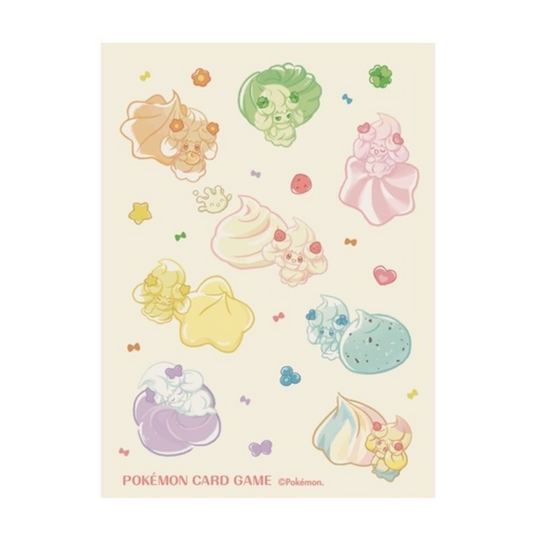 Card Sleeves - Alcremie a la mode (64-Pack) (Pokemon Center Japan Exclusive)