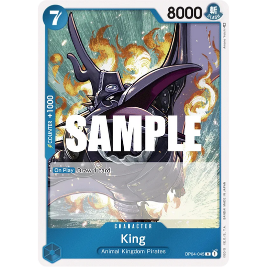 King (OP04-045) - Kingdoms of Intrigue Foil