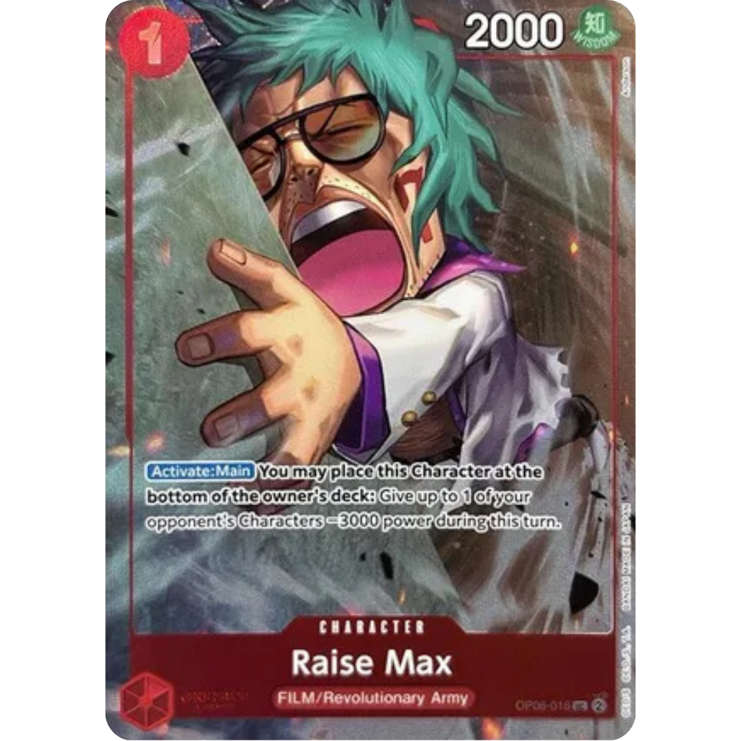 Raise Max (Premium Card Collection -Best Selection Vol. 3-) (OP06-016) - One Piece Promotion Cards Foil