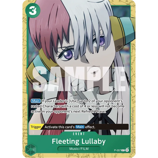 Fleeting Lullaby (P-057) - Starter Deck 16: GREEN Uta