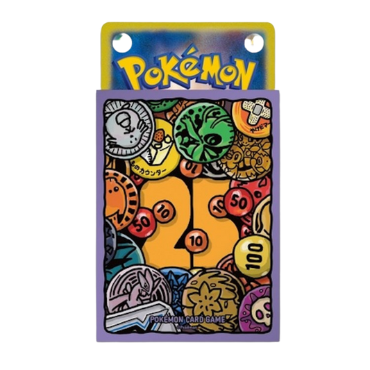 Card Sleeves - 25th Anniversary Goods Collection (64-Pack) (Pokemon Center Japan Exclusive)