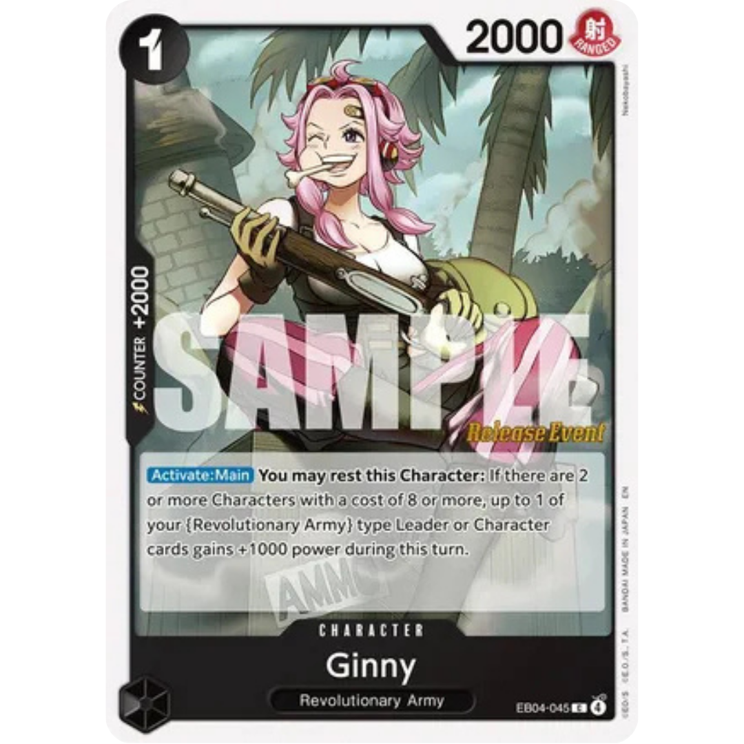 Ginny (EB04-045) - Adventure on Kami's Island Release Event Cards