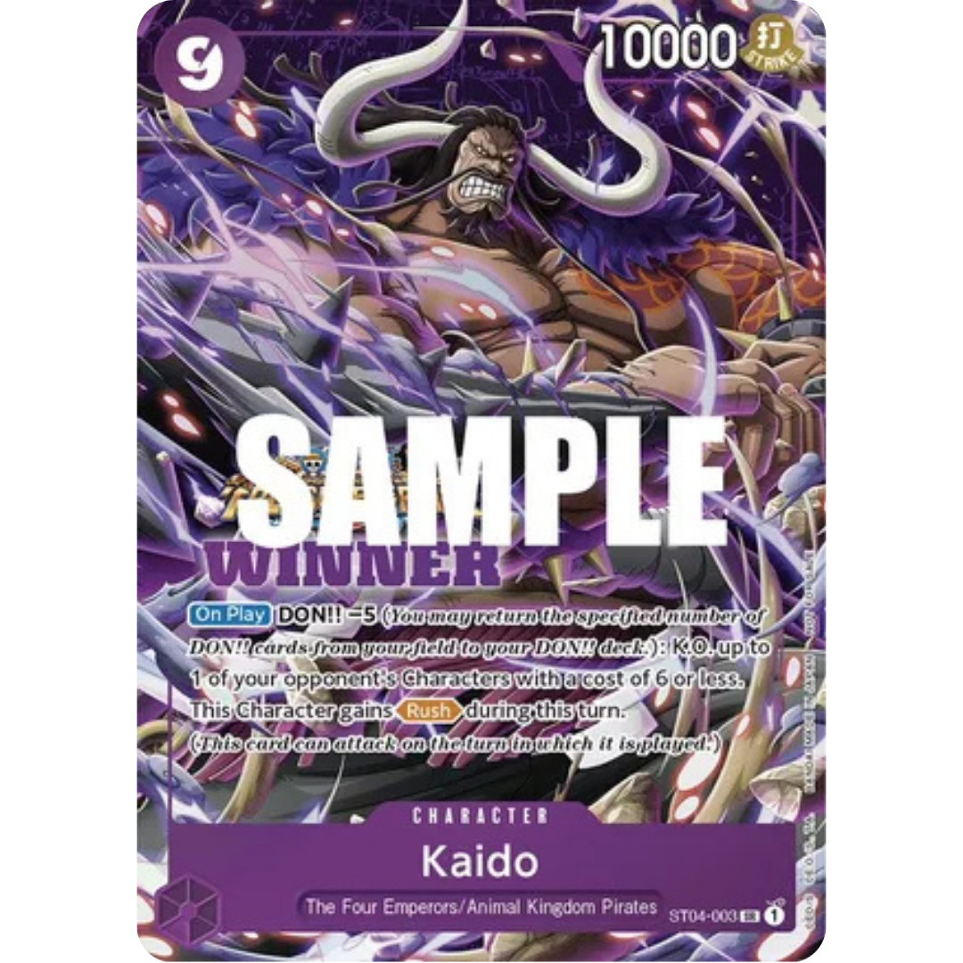 Kaido (Winner Pack Vol. 5) (ST04-003) - One Piece Promotion Cards Foil