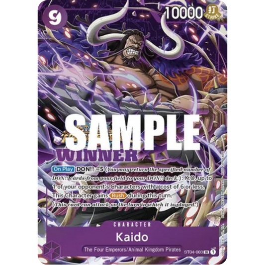 Kaido (Winner Pack Vol. 5) (ST04-003) - One Piece Promotion Cards Foil