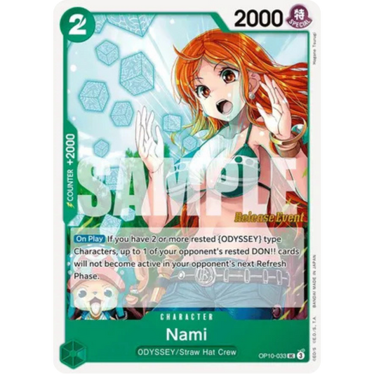 Nami (033) (OP10-033) - Royal Blood Release Event Cards