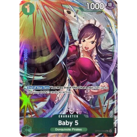 Baby 5 (Premium Card Collection -Best Selection Vol. 3-) (OP04-032) - One Piece Promotion Cards Foil