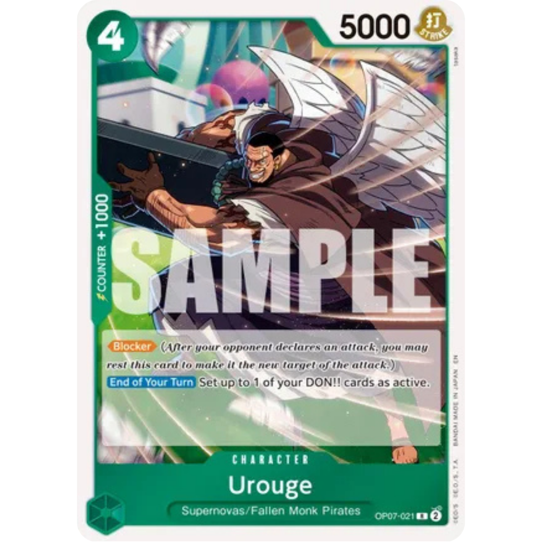 Urouge (Reprint) (OP07-021) - Premium Booster -The Best- Vol. 2 Foil
