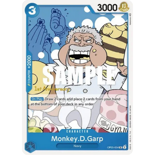 Monkey.D.Garp (OP05-054) - Awakening of the New Era: 1st Anniversary Tournament Cards