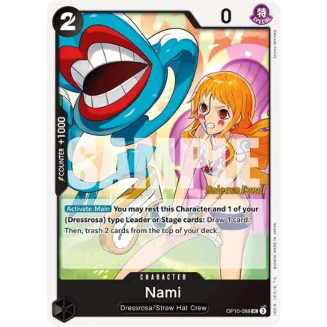 Nami (088) (OP10-088) - Royal Blood Release Event Cards