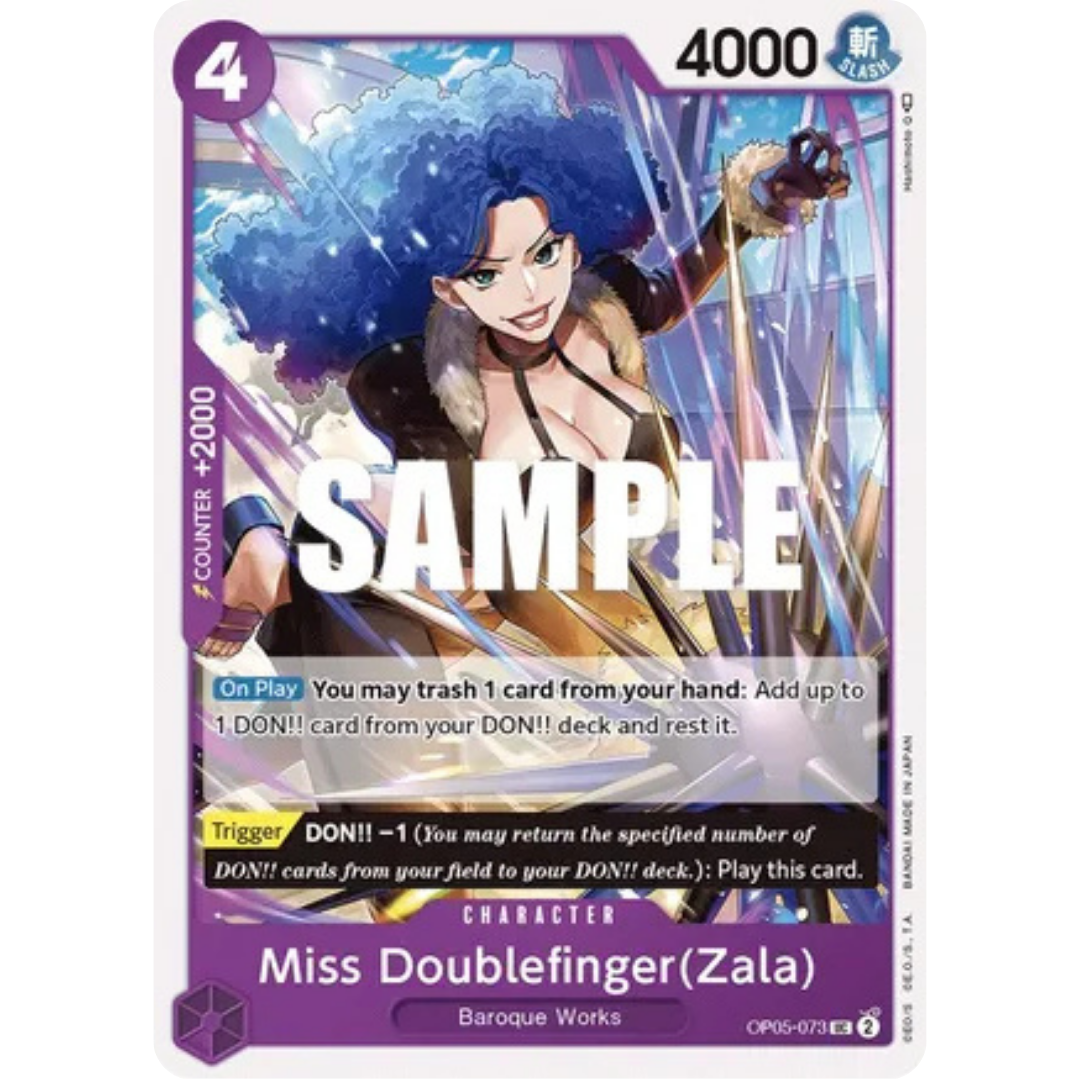 Miss Doublefinger(Zala) (OP05-073) - Awakening of the New Era
