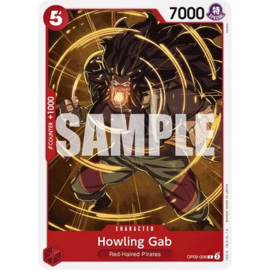 Howling Gab (OP09-006) - Emperors in the New World