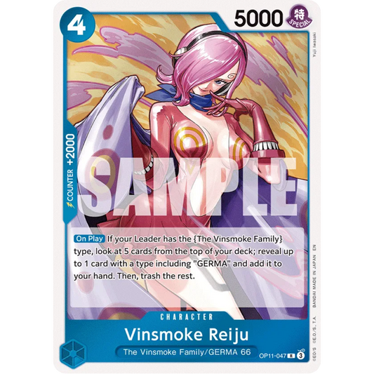 Vinsmoke Reiju (OP11-047) - A Fist of Divine Speed Foil