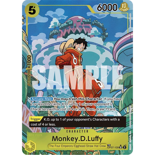 Monkey.D.Luffy (SP) (OP07-109) - Two Legends Foil