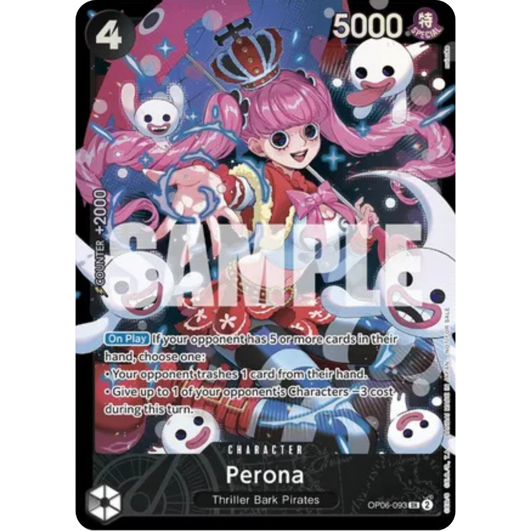 Perona (Store Treasure Cup 2024) (OP06-093) - One Piece Promotion Cards Foil