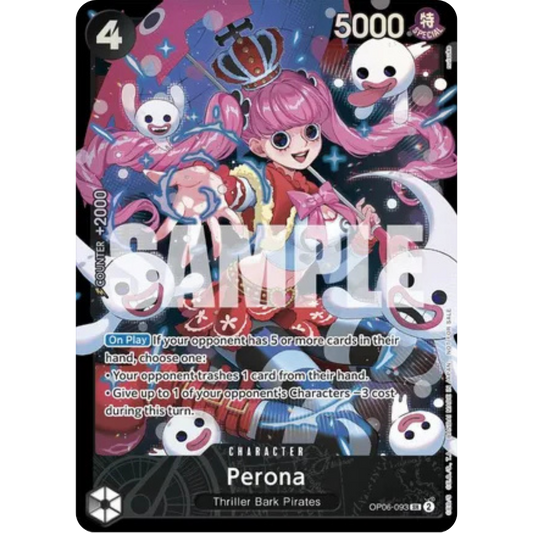 Perona (Store Treasure Cup 2024) (OP06-093) - One Piece Promotion Cards Foil