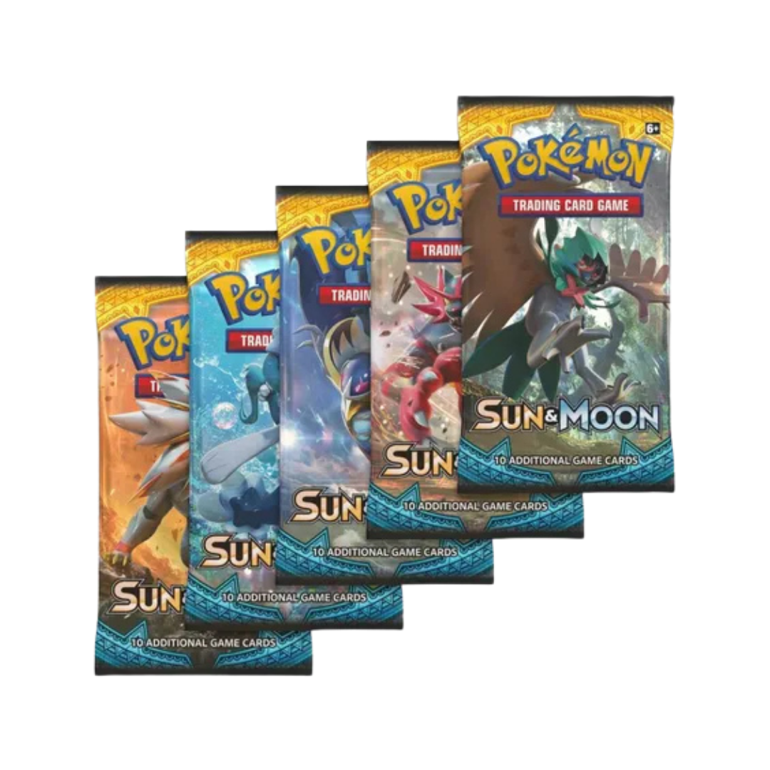 Sun & Moon Booster Pack Art Bundle [Set of 5]