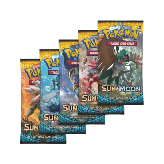 Sun & Moon Booster Pack Art Bundle [Set of 5]