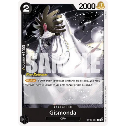 Gismonda (OP07-084) - 500 Years in the Future Pre-Release Cards