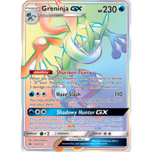 Greninja GX (133/131) [Sun & Moon: Forbidden Light]
