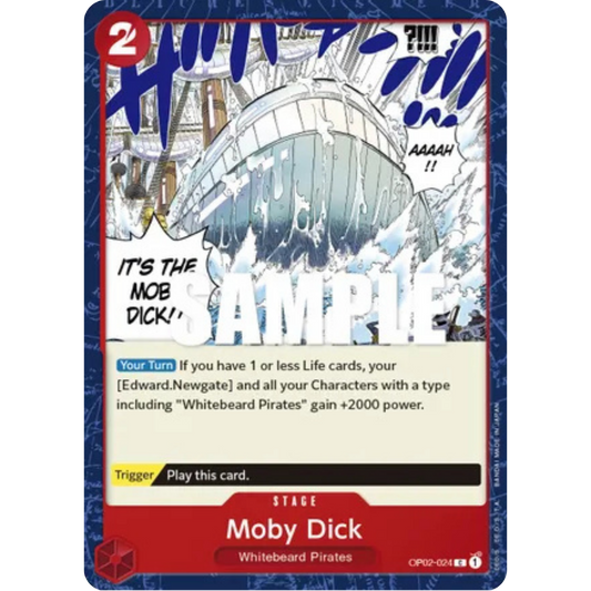Moby Dick (OP02-024) - Paramount War